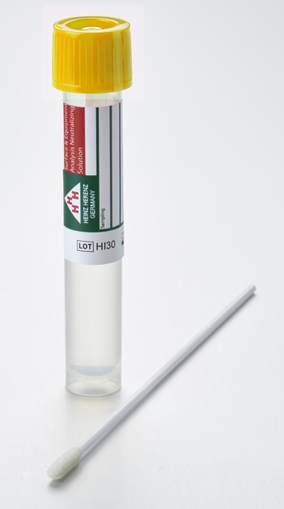 Oberflächen-Abstrichsystem mit flüssigem Medium Oberflächen-Abstrichsystem mit flüssigem Medium